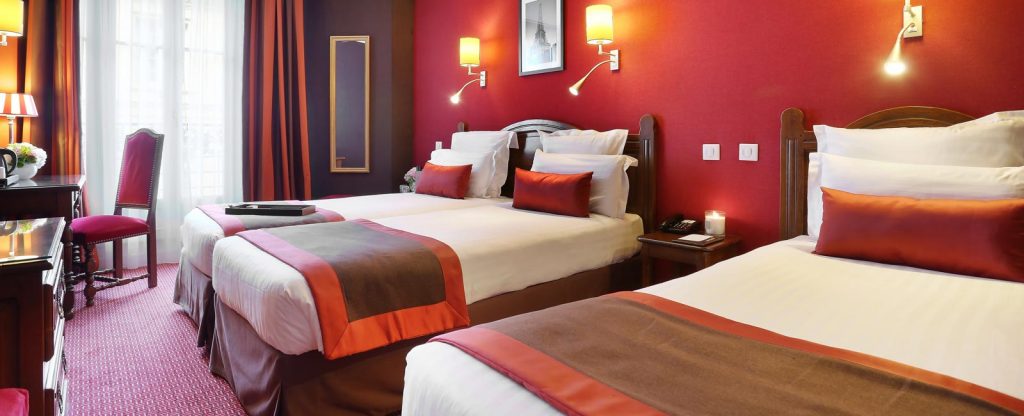 HOTEL TRIANON RIVE GAUCHE - chambre triple