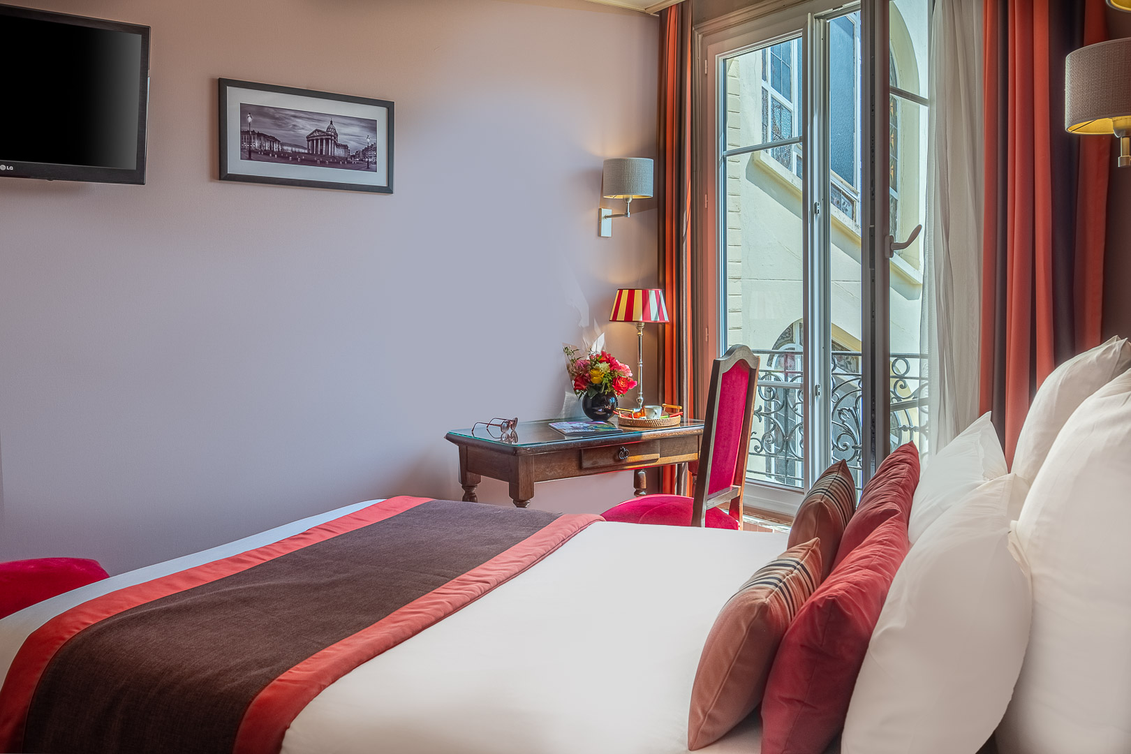 Hotel Trianon Rive Gauche chambre cosy