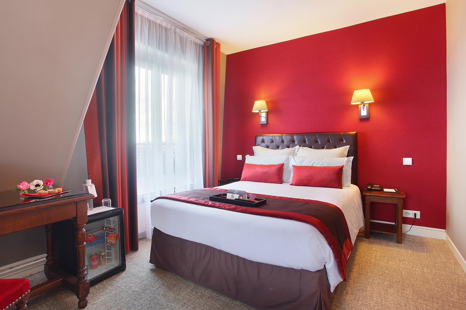 hotel paris 4étoiles - hotel chambre lit double