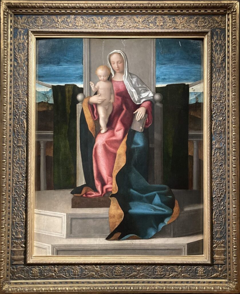 Tableau de l'exposition Bellini