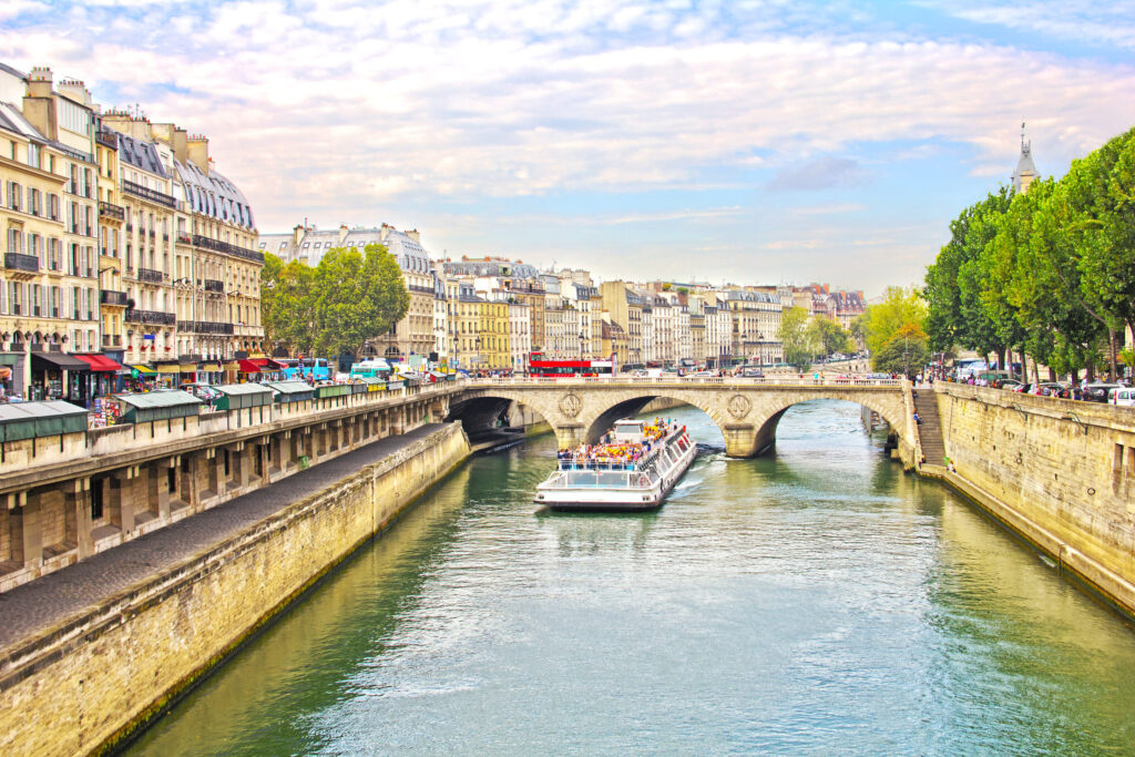 covered passageways paris : pont neuf